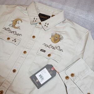 NWT Howler Brothers Men's Large River Wizard Novato Shirt Sorcerer Mutation